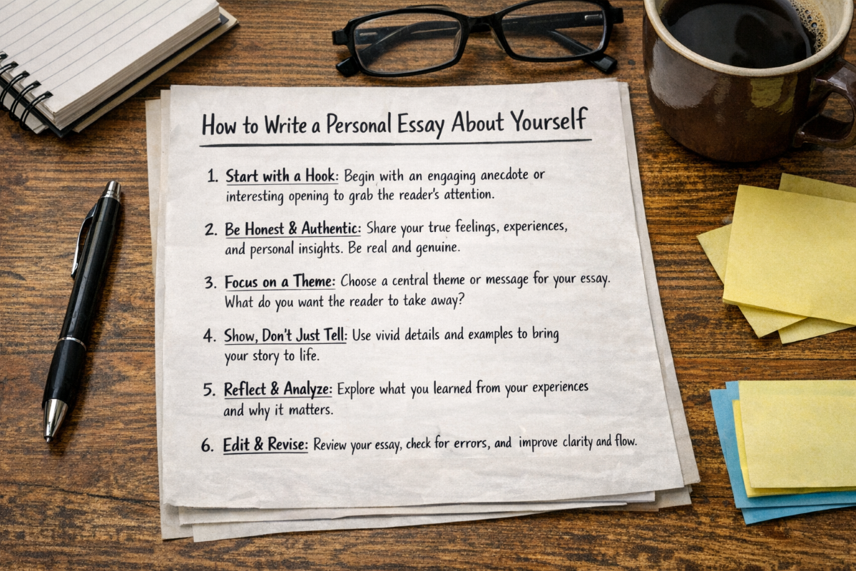 How to Write a Personal Essay About Yourself