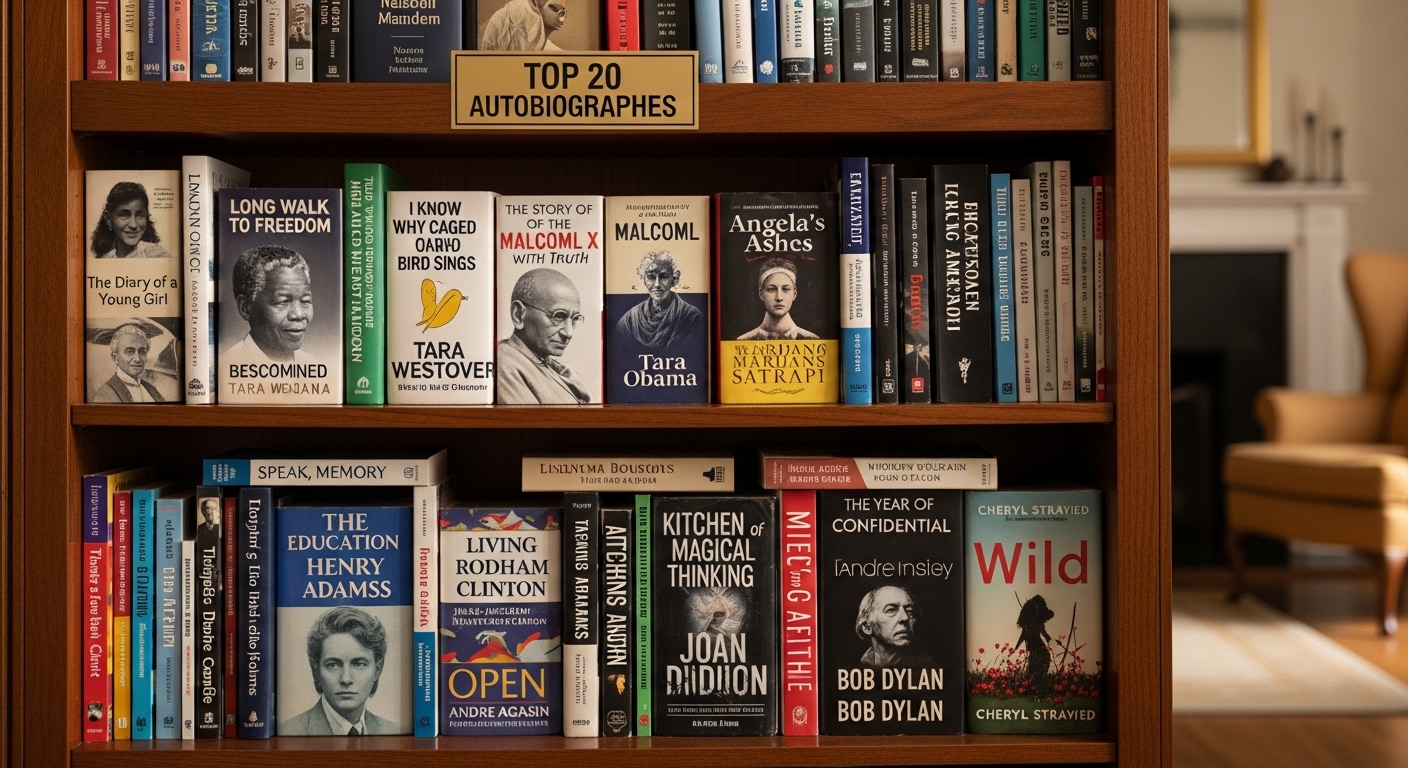 Top 20 Autobiographies of Famous Personalities That Will Change Your Life